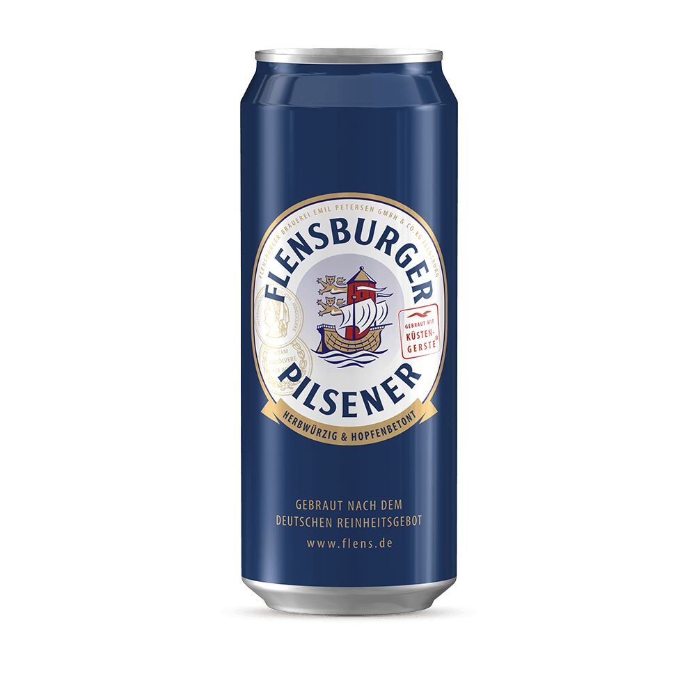 Cerveza Flensburger Pilsener Lata 500 - 1
