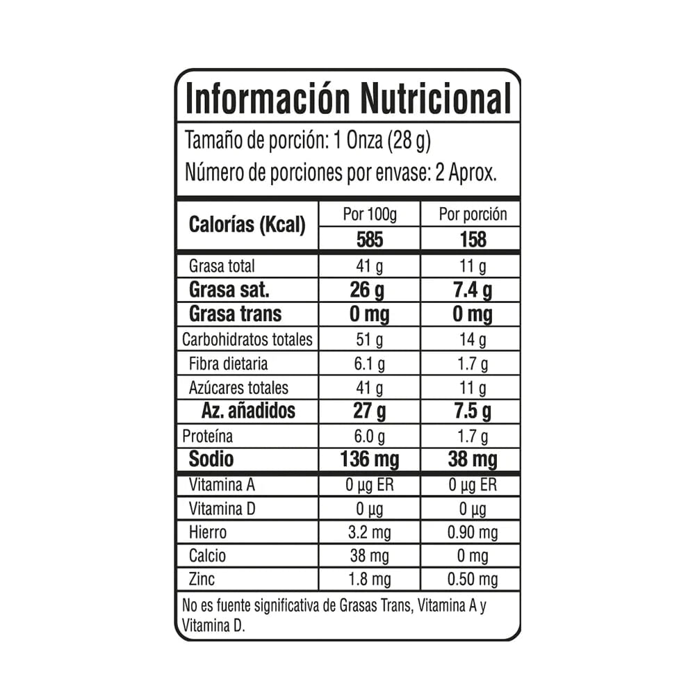 Grageas Cocoa Fusion Banano 60% Cacao - 2