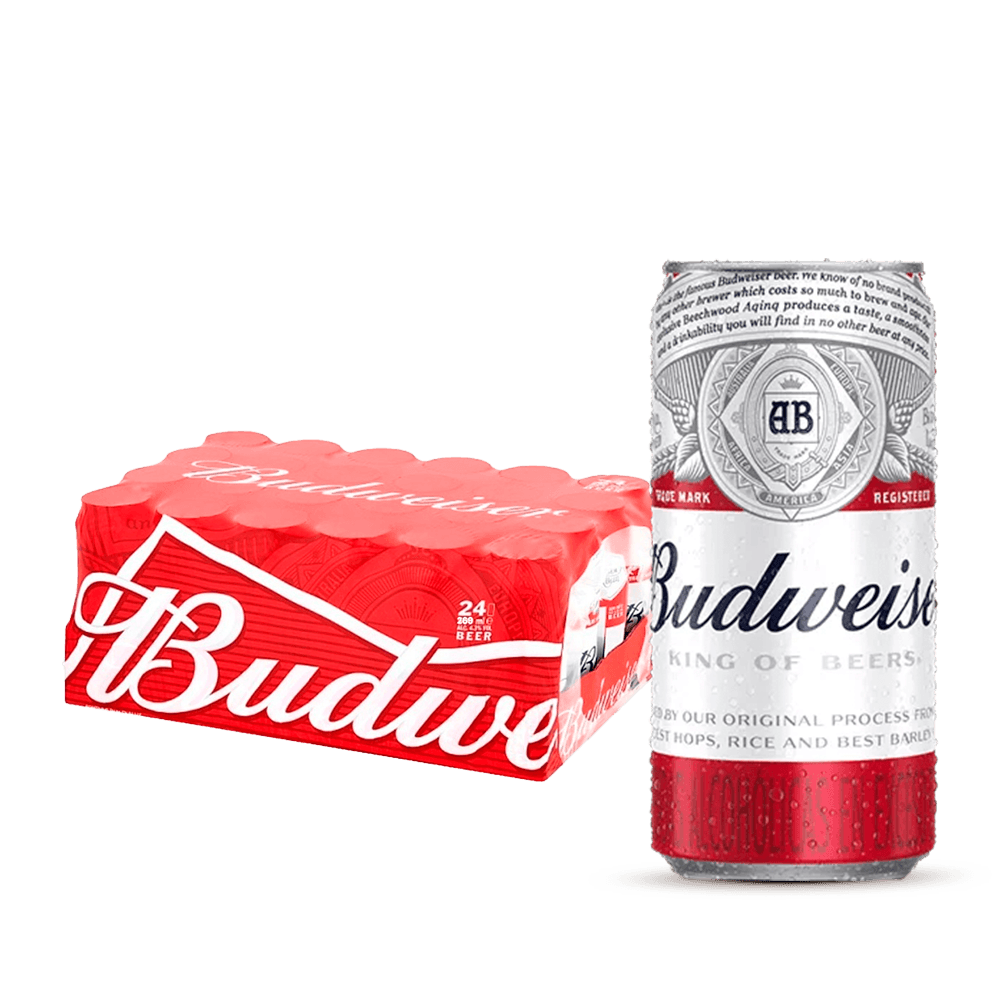 Cerveza Budweiser Lata X24 - 1