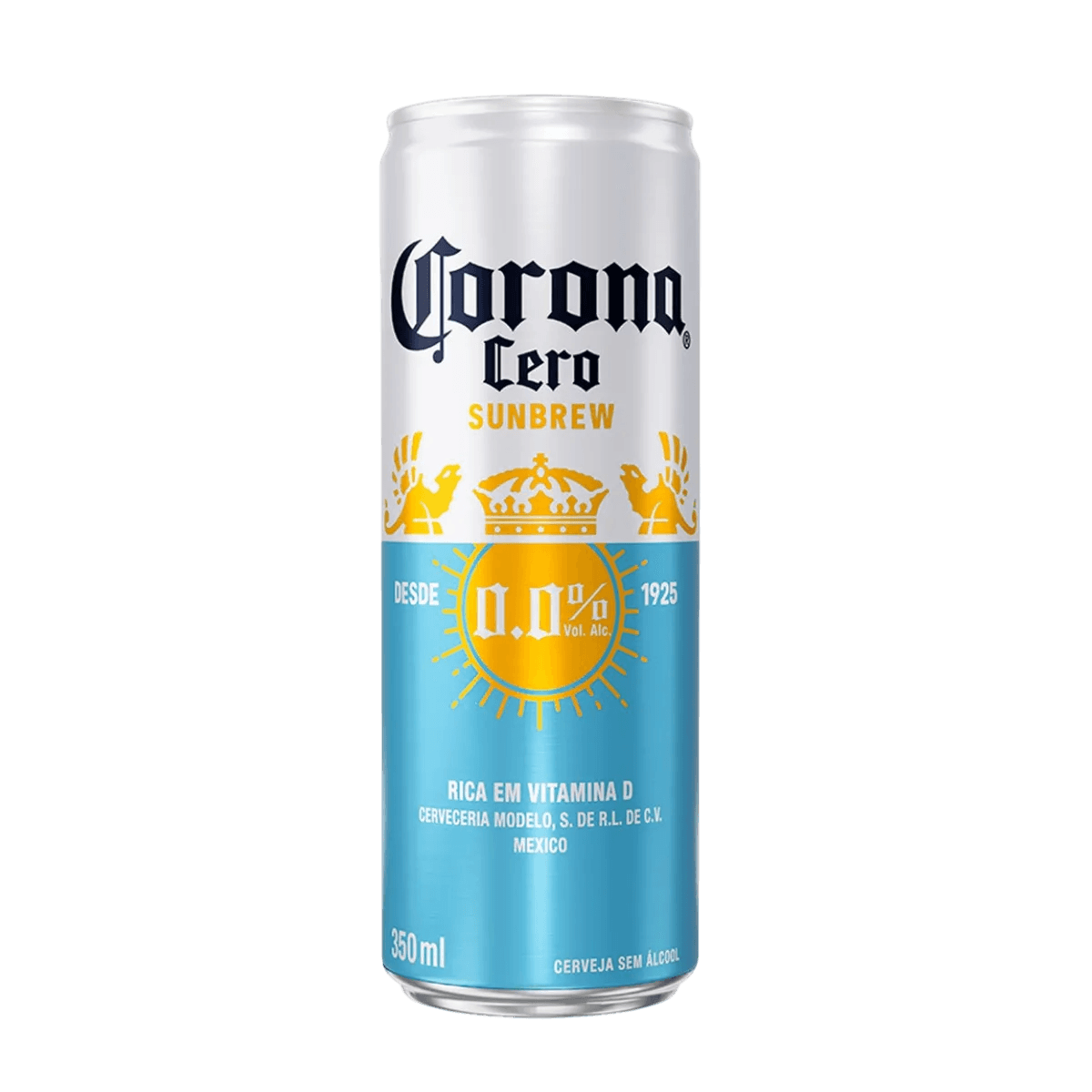 Cerveza Corona Cero X6 Lata - 1