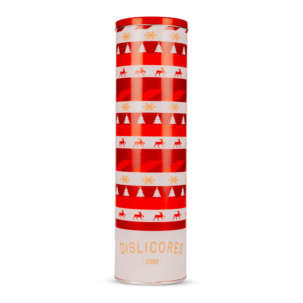 Estuche metálico de navidad para vinos - 1