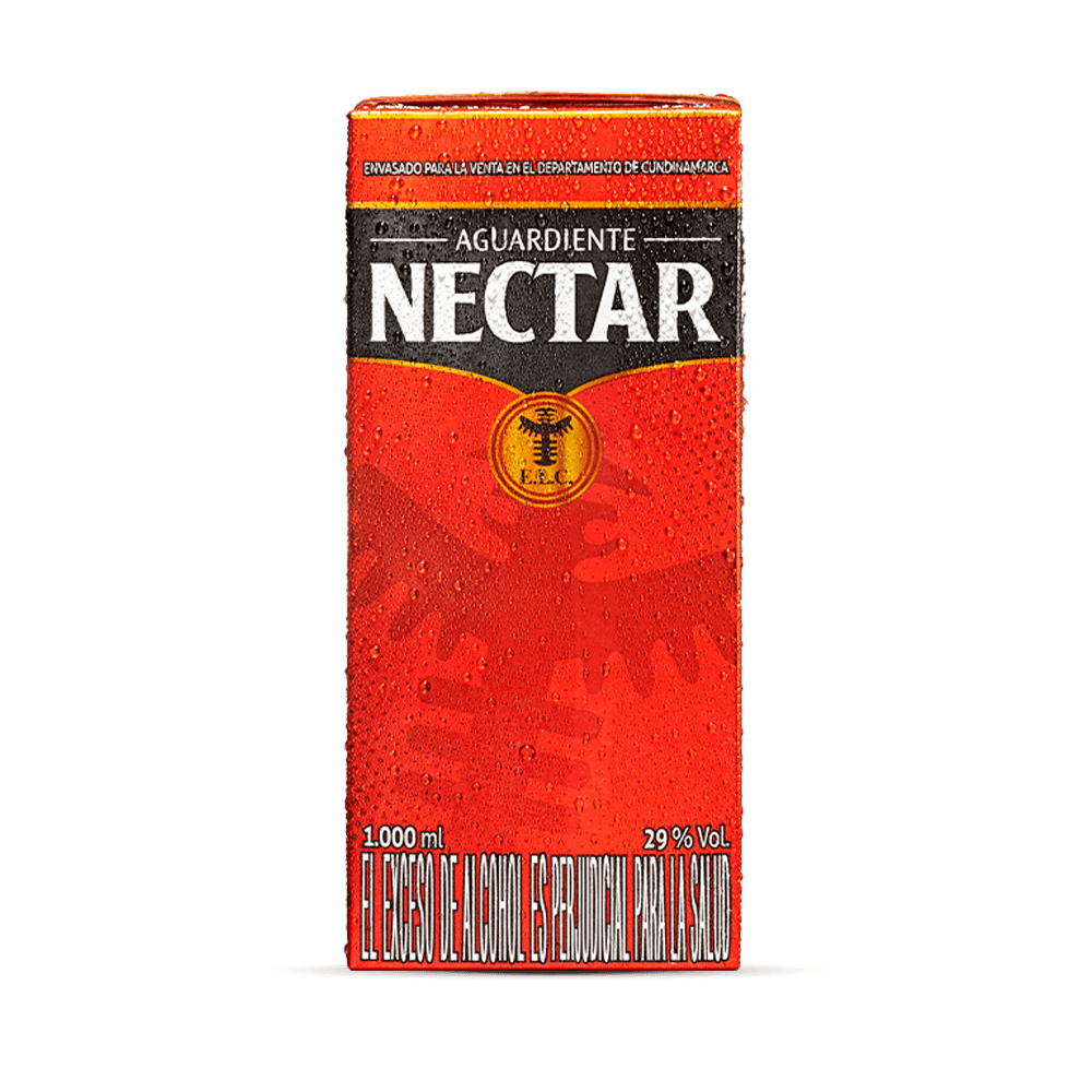Aguardiente Nectar Trad 1000Ml Tetra - 1