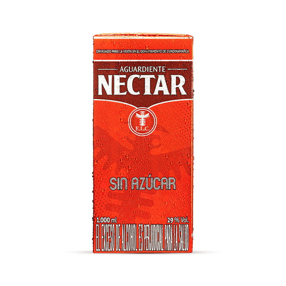 Aguardiente Nectar Trad S/A 1000Ml Tetra - 1