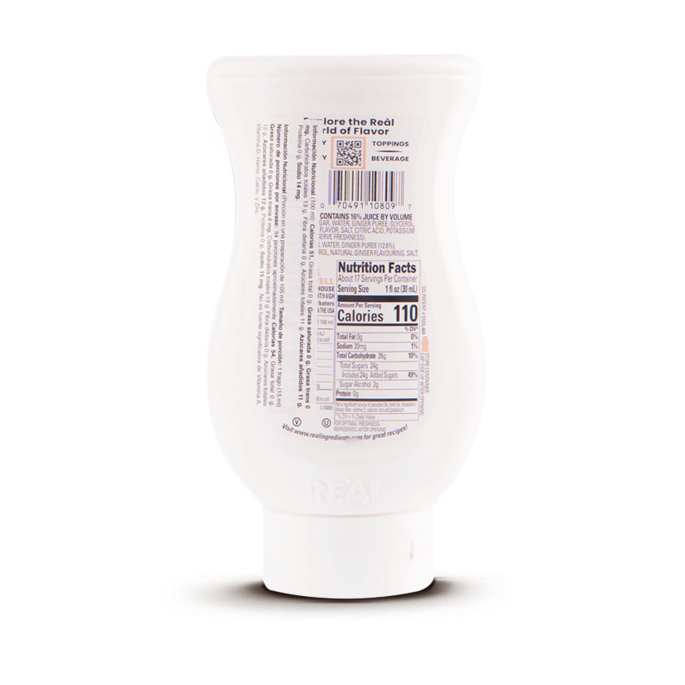 Crema de Jengibre real X 16.9 onz - 2