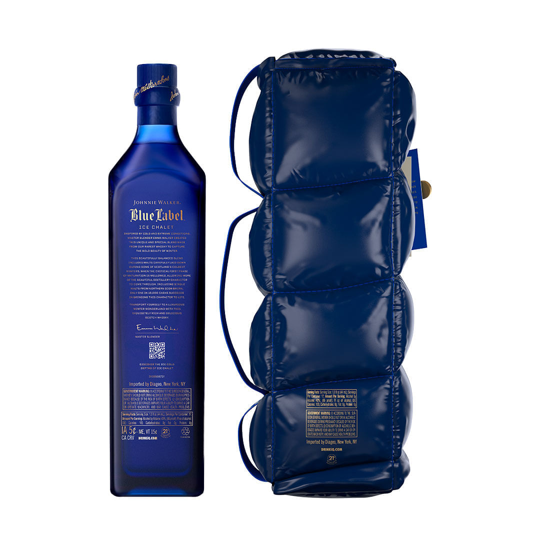 Whisky Johnnie Walker Blue Label Ice Chalet - 2