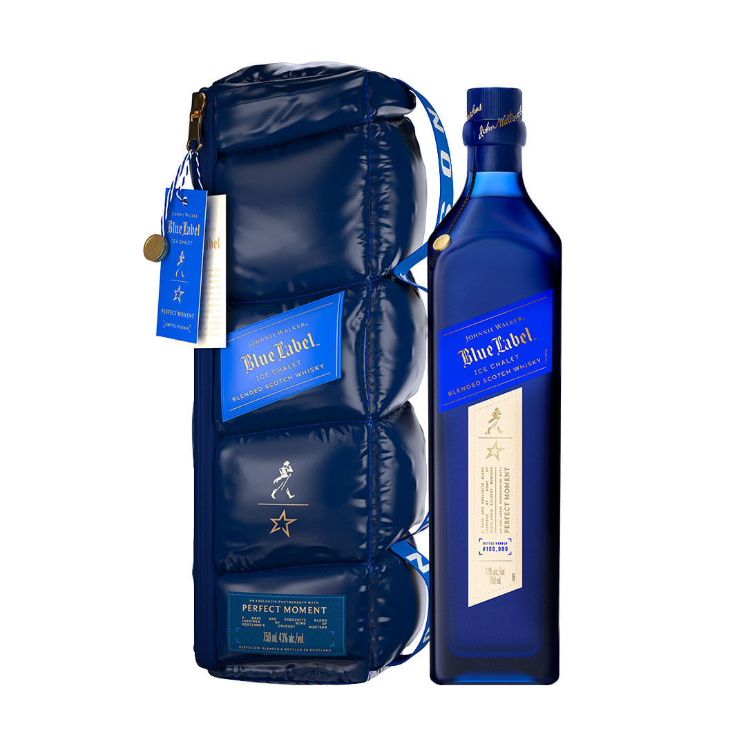 Whisky Johnnie Walker Blue Label Ice Chalet - 1