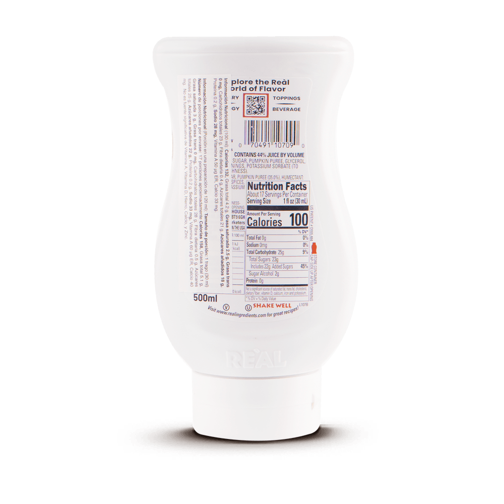 Crema Pumpkin real x 16.9 onz - 2
