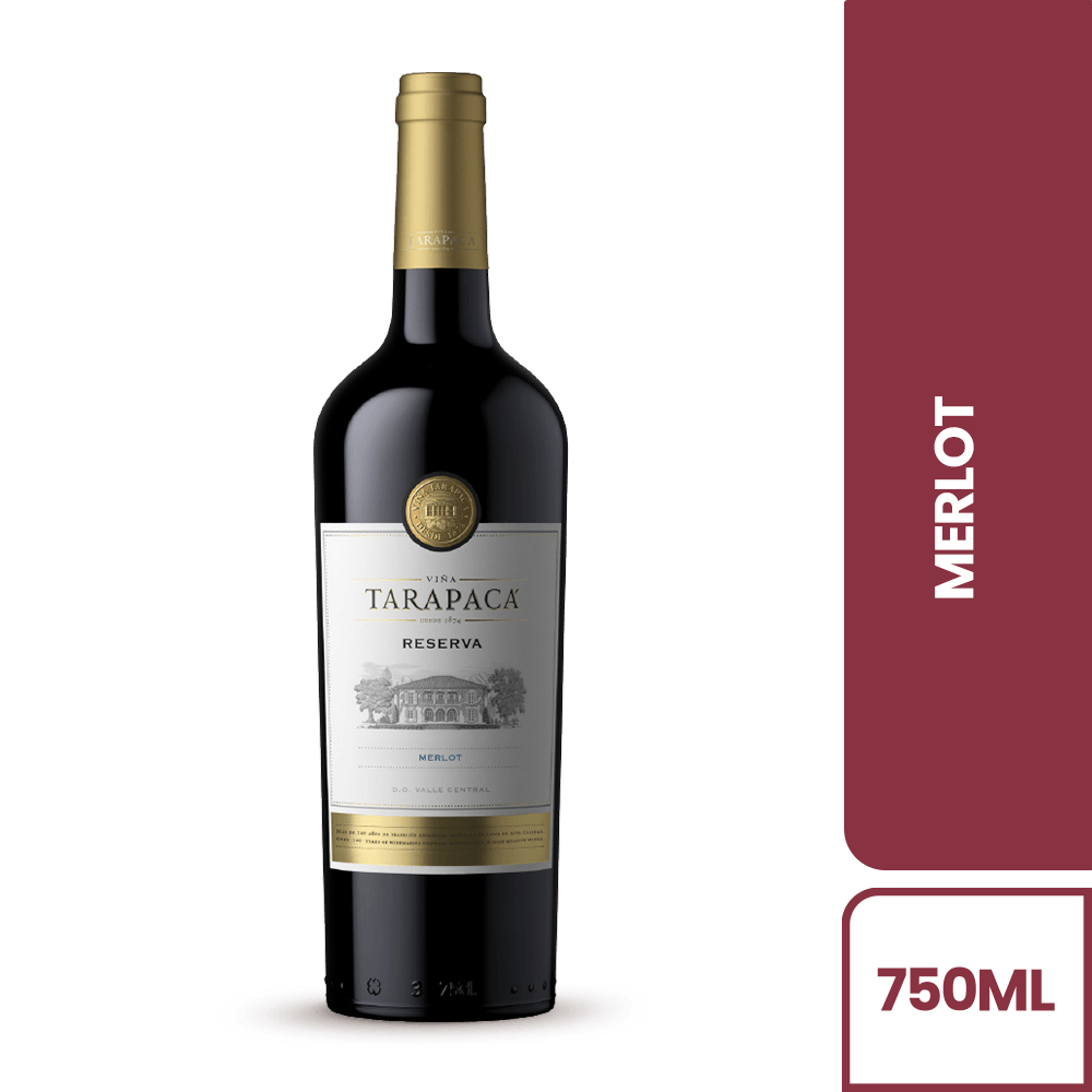 Vino Tinto Tarapacá Reserva Merlot - 2