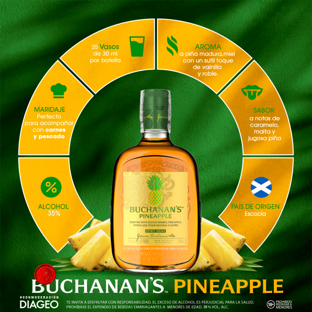 Whisky Buchanans Pineapple - 3