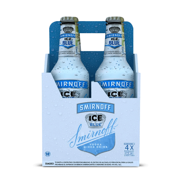 Smirnoff Ice Blue X4 - 1