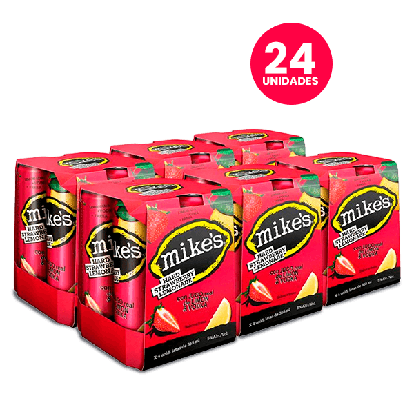 Mikes Lata Hard Strawberry X24 - 1