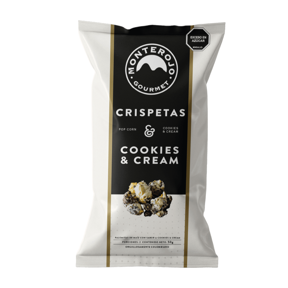 Crispetas Monterojo Cookies and Cream - 1