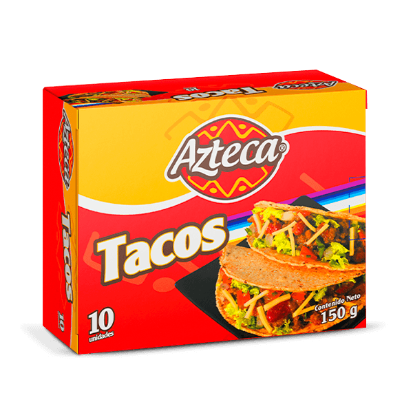Tacos Azteca X10 Unidades 150gr - 1